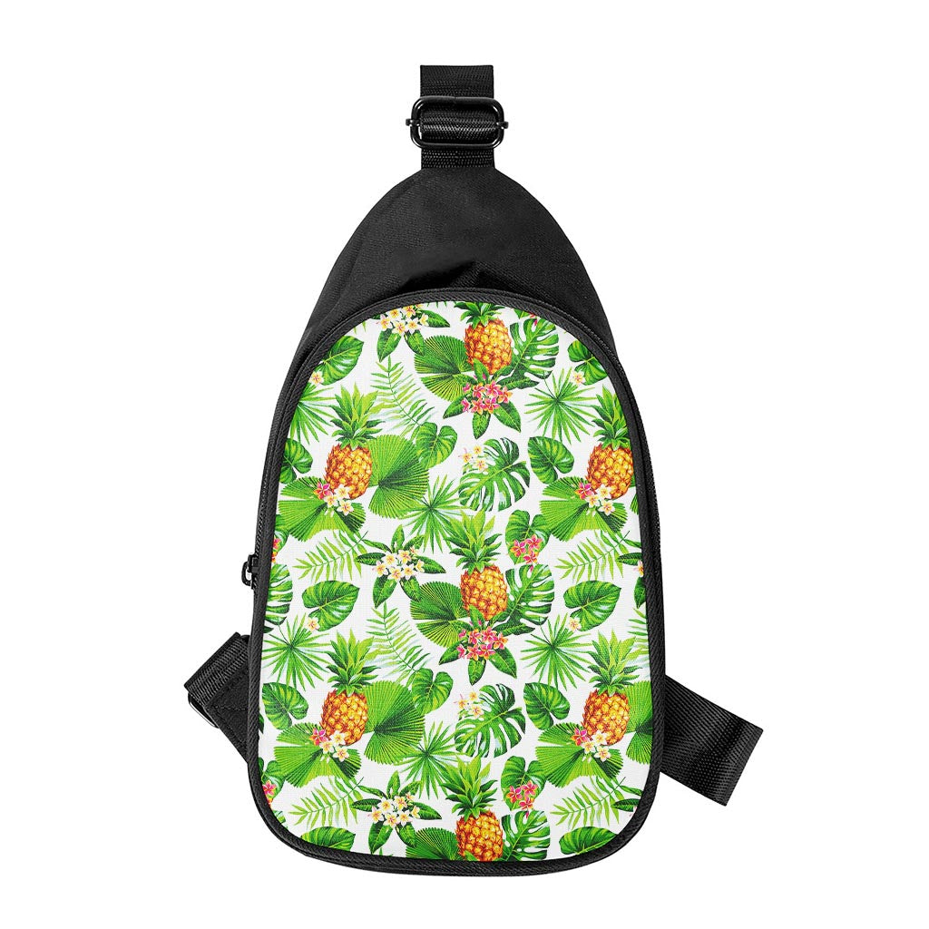 Aloha Hawaiian Pineapple Pattern Print Chest Bag