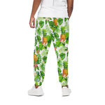 Aloha Hawaiian Pineapple Pattern Print Cotton Pants