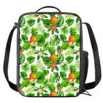 Aloha Hawaiian Pineapple Pattern Print Crossbody Lunch Bag