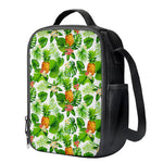 Aloha Hawaiian Pineapple Pattern Print Crossbody Lunch Bag