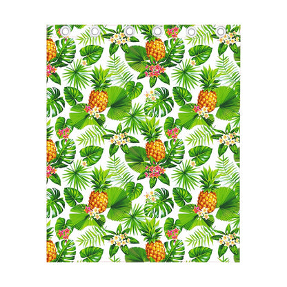 Aloha Hawaiian Pineapple Pattern Print Curtain