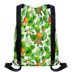 Aloha Hawaiian Pineapple Pattern Print Drawstring Backpack