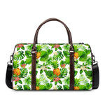 Aloha Hawaiian Pineapple Pattern Print Duffle Bag