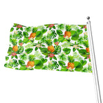 Aloha Hawaiian Pineapple Pattern Print Flag