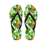 Aloha Hawaiian Pineapple Pattern Print Flip Flops