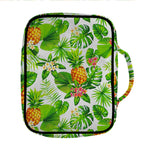 Aloha Hawaiian Pineapple Pattern Print Front Pocket Bible Bag
