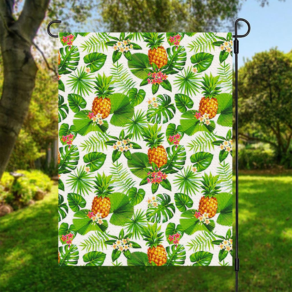 Aloha Hawaiian Pineapple Pattern Print Garden Flag