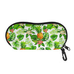 Aloha Hawaiian Pineapple Pattern Print Glasses Case