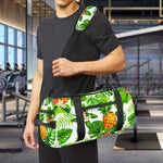Aloha Hawaiian Pineapple Pattern Print Gym Bag