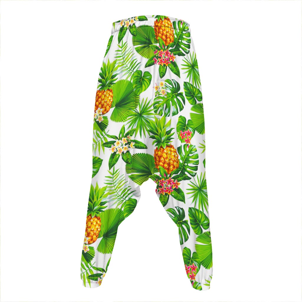 Aloha Hawaiian Pineapple Pattern Print Hammer Pants