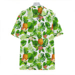 Aloha Hawaiian Pineapple Pattern Print Hawaiian Shirt
