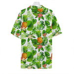 Aloha Hawaiian Pineapple Pattern Print Hawaiian Shirt