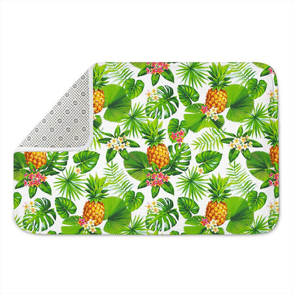 Aloha Hawaiian Pineapple Pattern Print Indoor Door Mat