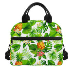 Aloha Hawaiian Pineapple Pattern Print Insulated Lunch Bag