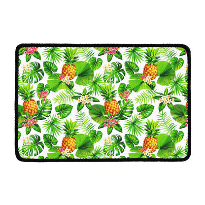 Aloha Hawaiian Pineapple Pattern Print Kitchen Mat