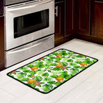 Aloha Hawaiian Pineapple Pattern Print Kitchen Mat