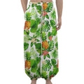 Aloha Hawaiian Pineapple Pattern Print Lantern Pants