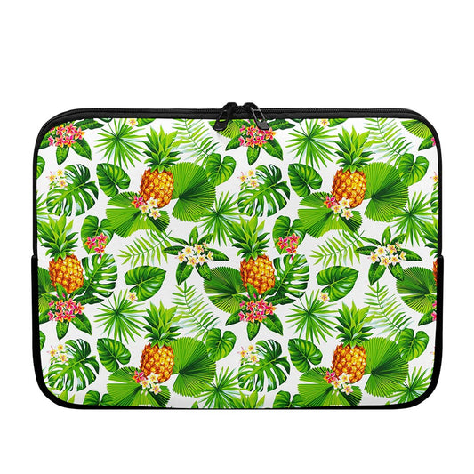 Aloha Hawaiian Pineapple Pattern Print Laptop Sleeve