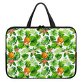 Aloha Hawaiian Pineapple Pattern Print Laptop Sleeve With Handle