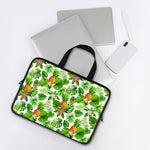 Aloha Hawaiian Pineapple Pattern Print Laptop Sleeve With Handle