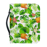 Aloha Hawaiian Pineapple Pattern Print Leather Bible Cover