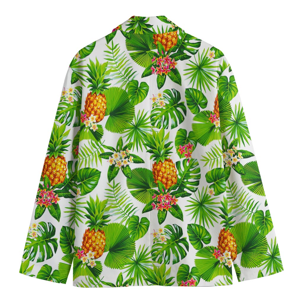 Aloha Hawaiian Pineapple Pattern Print Men's Blazer
