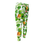 Aloha Hawaiian Pineapple Pattern Print Men's Compression Pants