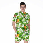 Aloha Hawaiian Pineapple Pattern Print Men's Rompers