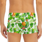 Aloha Hawaiian Pineapple Pattern Print Men's Short Boxer Briefs