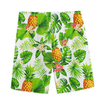 Aloha Hawaiian Pineapple Pattern Print Men's Sports Shorts