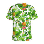 Aloha Hawaiian Pineapple Pattern Print Men's Sports T-Shirt