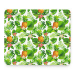 Aloha Hawaiian Pineapple Pattern Print Mouse Pad