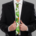 Aloha Hawaiian Pineapple Pattern Print Necktie