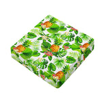 Aloha Hawaiian Pineapple Pattern Print Outdoor Seat Cushion Cover
