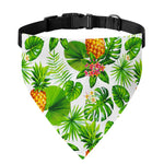 Aloha Hawaiian Pineapple Pattern Print Over The Collar Dog Bandana