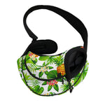 Aloha Hawaiian Pineapple Pattern Print Pet Sling Carrier