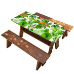 Aloha Hawaiian Pineapple Pattern Print Picnic Table Cover