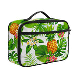 Aloha Hawaiian Pineapple Pattern Print Portable Lunch Bag