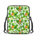 Aloha Hawaiian Pineapple Pattern Print Rectangular Crossbody Bag