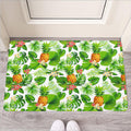 Aloha Hawaiian Pineapple Pattern Print Rubber Doormat