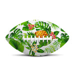 Aloha Hawaiian Pineapple Pattern Print Rugby Ball