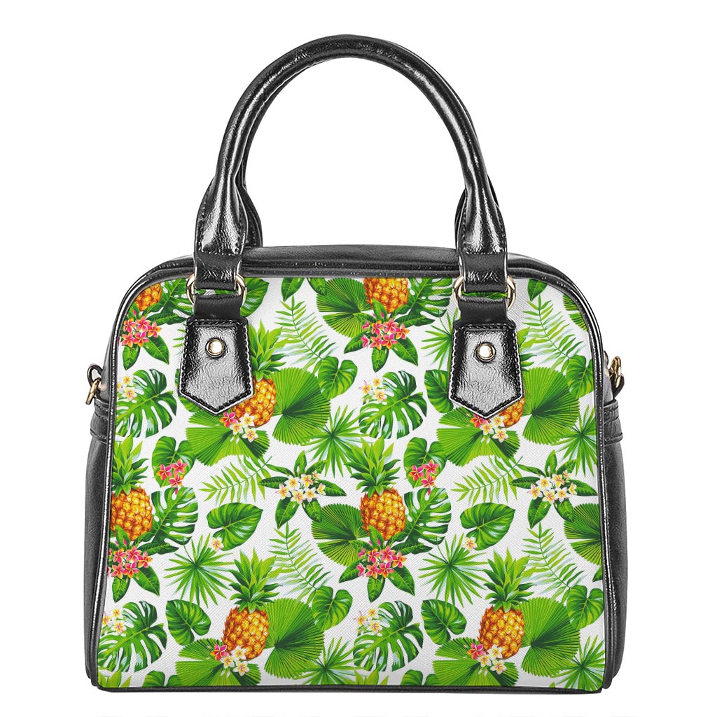 Aloha Hawaiian Pineapple Pattern Print Shoulder Handbag