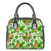 Aloha Hawaiian Pineapple Pattern Print Shoulder Handbag