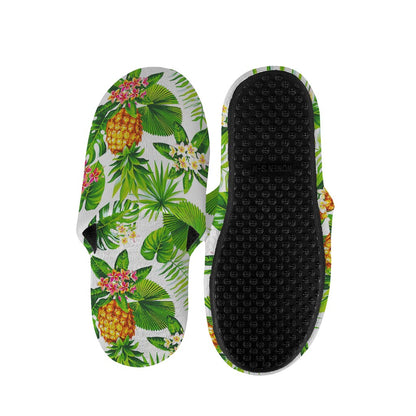 Aloha Hawaiian Pineapple Pattern Print Slippers