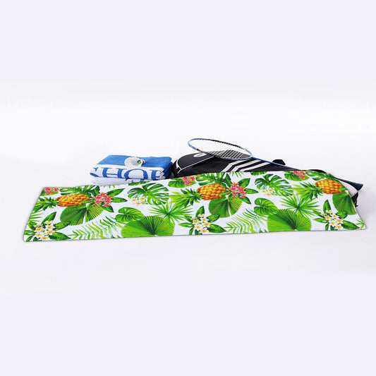 Aloha Hawaiian Pineapple Pattern Print Sports Towel