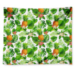Aloha Hawaiian Pineapple Pattern Print Tapestry