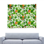 Aloha Hawaiian Pineapple Pattern Print Tapestry
