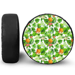 Aloha Hawaiian Pineapple Pattern Print Tire Cover