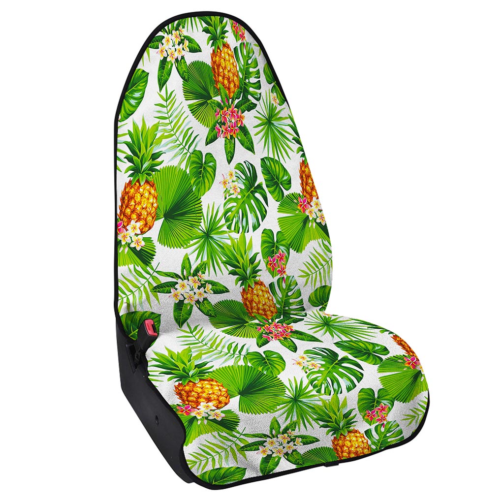 Aloha Hawaiian Pineapple Pattern Print Waterproof Car Seat Cover
