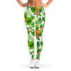 Aloha Hawaiian Pineapple Pattern Print Women's Leggings